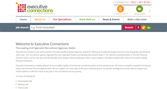 Desktop Screenshot of executive-connections.ie